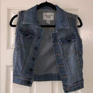 Denim vest